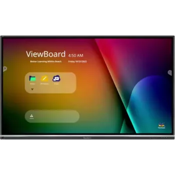 Viewsonic IFP7550-5F interactief whiteboard 190,5 cm (75 inch) 3840 x 2160 pixel touchscreen zwart HDMI