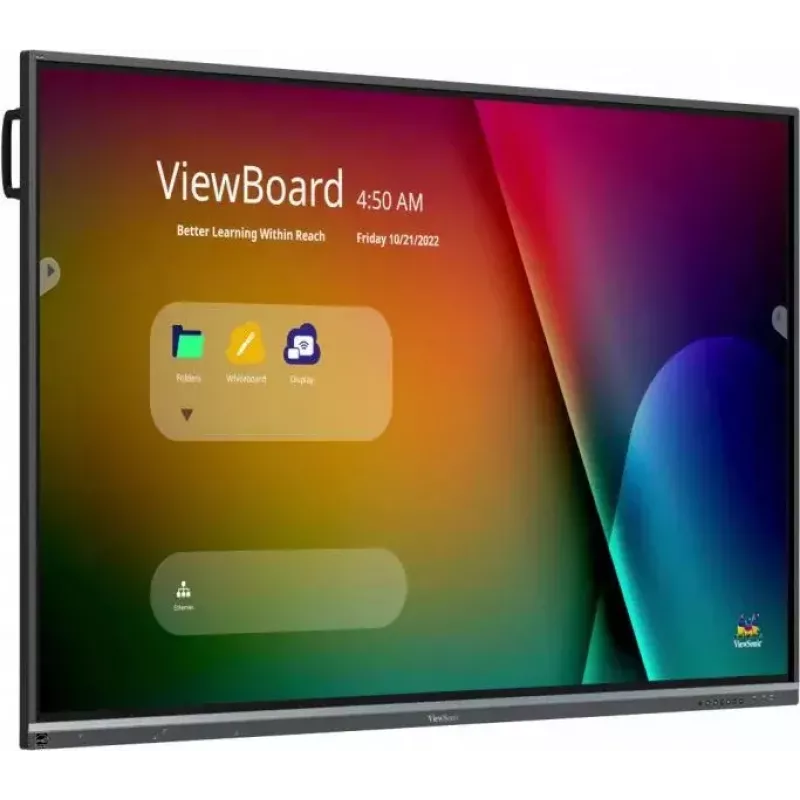Viewsonic IFP7550-5F interactief whiteboard 190,5 cm (75 inch) 3840 x 2160 pixel touchscreen zwart HDMI