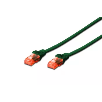 DIGITUS patchkabel - CAT6 - U/UTP - snagless - Cu - 0,25 m - groen