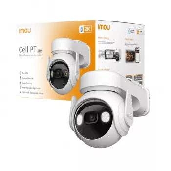 Imou Cell PT dome IP-beveiligingscamera buiten 2304 x 1296 pixel wand