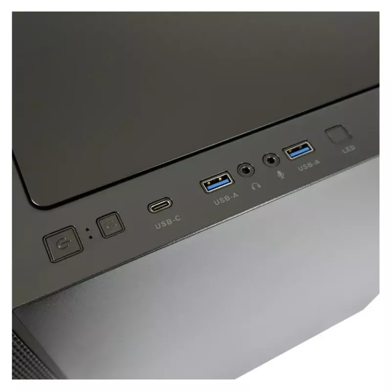 PC-behuizing LC-Power LC-8000B-ON midi tower zwart
