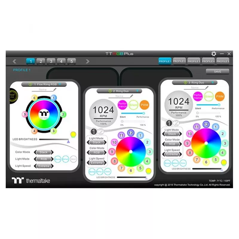 THERMALTAKE waterkoelingsaccessoire - Floe DX RGB 240 TT Premium Edition