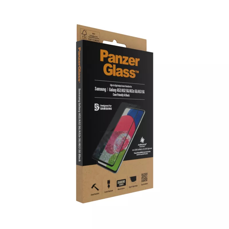 PanzerGlass ® beeldschermbeschermfolie voor Samsung Galaxy A52 | A52 5G | A52s 5G | A53 5G