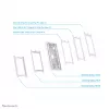 Neomounts WL15-650WH1 tablet-wandsteun 9,7–11