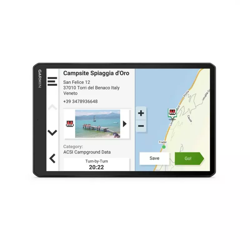 Navigator Garmin Camper 1095 zwart