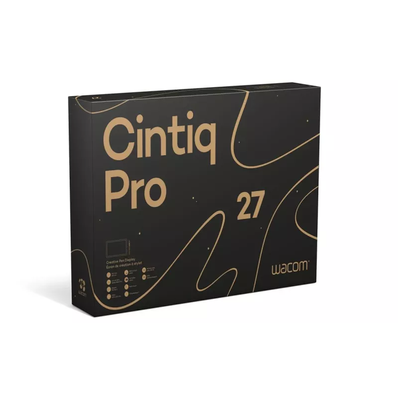 Wacom Cintiq Pro 27 DTH271K0B pen display, 59,6 x 33,5 cm, Multi-Touch, HDMI, zonder standaard