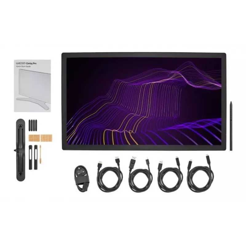 Wacom Cintiq Pro 27 DTH271K0B pen display, 59,6 x 33,5 cm, Multi-Touch, HDMI, zonder standaard
