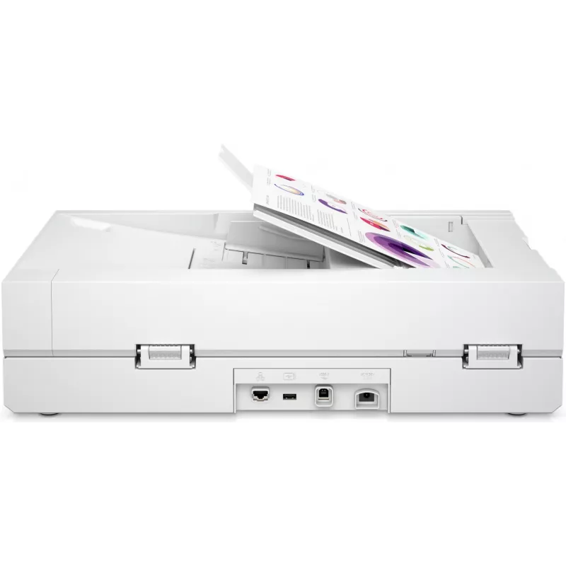 HP Scanjet Enterprise Flow N6600 fnw1 flatbed- & ADF-scanner 1200 x 1200 DPI A4 wit
