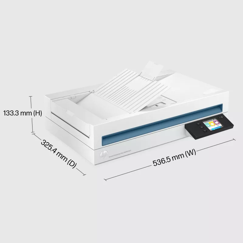 HP Scanjet Enterprise Flow N6600 fnw1 flatbed- & ADF-scanner 1200 x 1200 DPI A4 wit