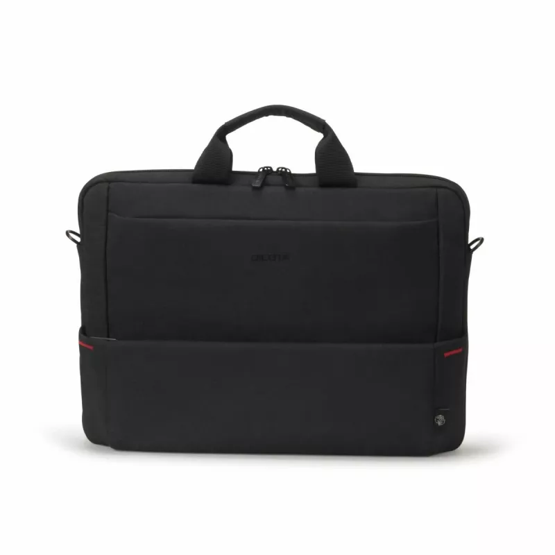 DICOTA Eco schlank Case Plus Base – notebooktas 13-15,6 inch - zwart / 300d RPET polyester
