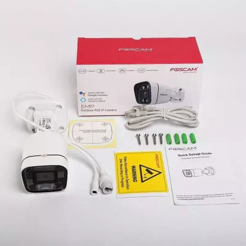 IP-bewakingscamera Foscam V5EP Bullet 3072 x 1728 pixel
