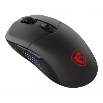 MSI VERSA 300 ELITE WIRELESS muis gaming rechtshandig RF Wireless + Bluetooth + USB Type-C optisch 26000 DPI