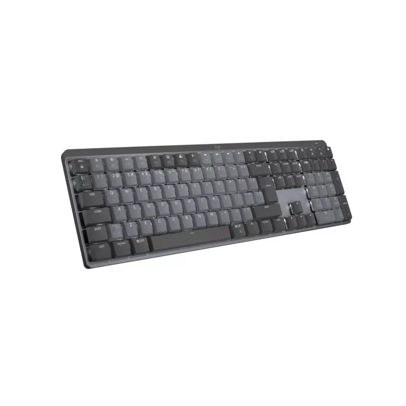 LOGITECH MX Mechanical draadloos verlicht prestatie-toetsenbord – Graphite, US International, QWERTY, tactiel, stil