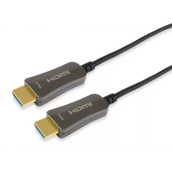 Equip HDMI 2.0 actieve optische kabel, M/M, 30m, 30 m, HDMI Type-A (standaard), HDMI Type-A (standaard), 3D, 18 Gbit/s, zwart