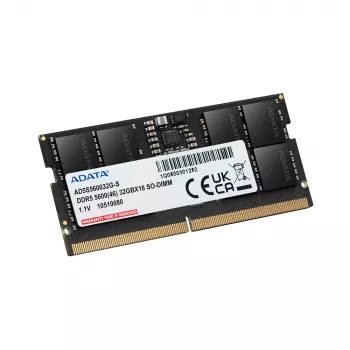 SO-DIMM 16 GB DDR5-5600, geheugen zwart, AD5S560016G-S, Premier Tray
