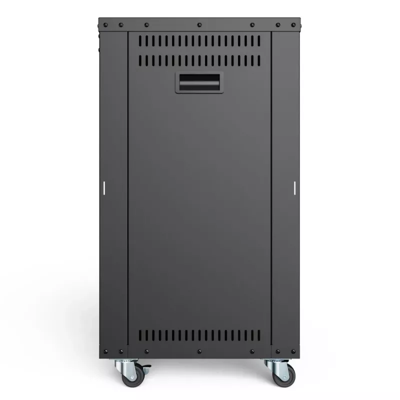 DIGITUS 16U AVS-rack 780x507x460 mm schroefdraadgaten rollen zwart