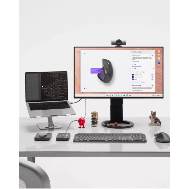 LOGITECH Mx Master 4 - draadloze muis - grafiet