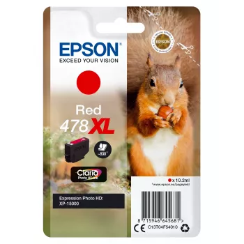 Epson Squirrel singlepack rood 478XL Claria Photo HD inkt