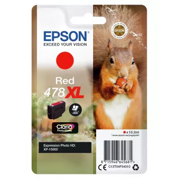 Epson Squirrel singlepack rood 478XL Claria Photo HD inkt
