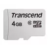 TRANSCEND Micro SDHC-kaart 300S 4 GB UHS-I U1 zonder adapter
