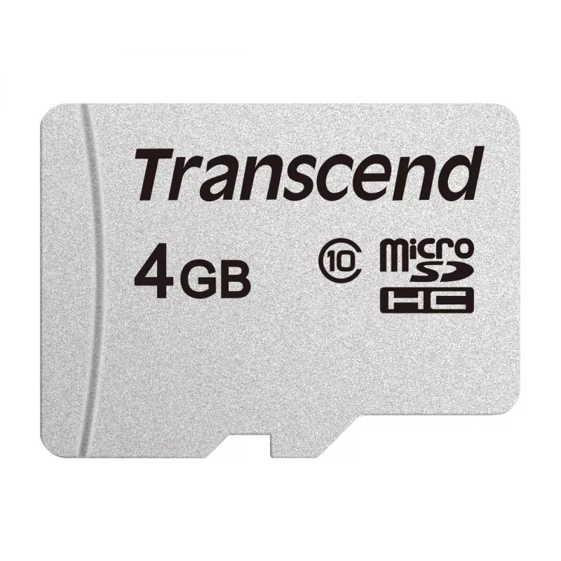 TRANSCEND Micro SDHC-kaart 300S 4 GB UHS-I U1 zonder adapter