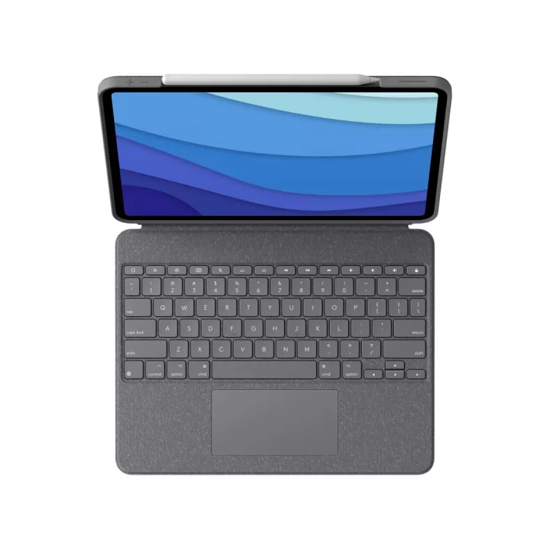 Toetsenbordhoes Logitech Combo Touch voor iPad Pro 12,9 inch (5e en 6e gen.)