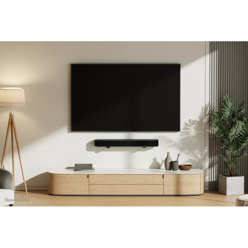 Neomounts AWL29-550BL1 videobar-/soundbarhouder wand – max. 15 kg – universeel