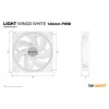 be quiet! Light Wings White | 140mm PWM driepack behuizingsventilator 14 cm 3 stuks