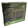 LC-POWER Lc-35u3-raid-2, externe 2-voudige 3,5-inch harddiskbehuizing met RAID, aluminium, zwart