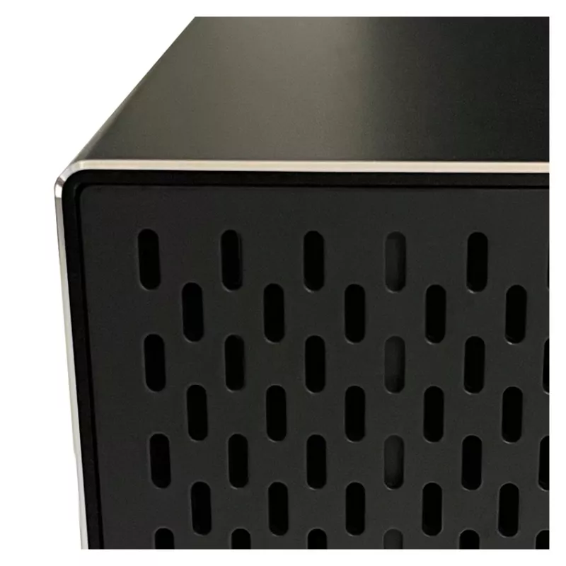 LC-POWER Lc-35u3-raid-2, externe 2-voudige 3,5-inch harddiskbehuizing met RAID, aluminium, zwart
