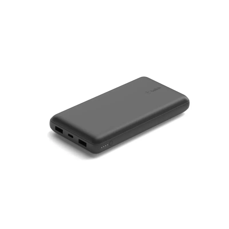 BELKIN 20k powerbank USB-A en C 15W zwart