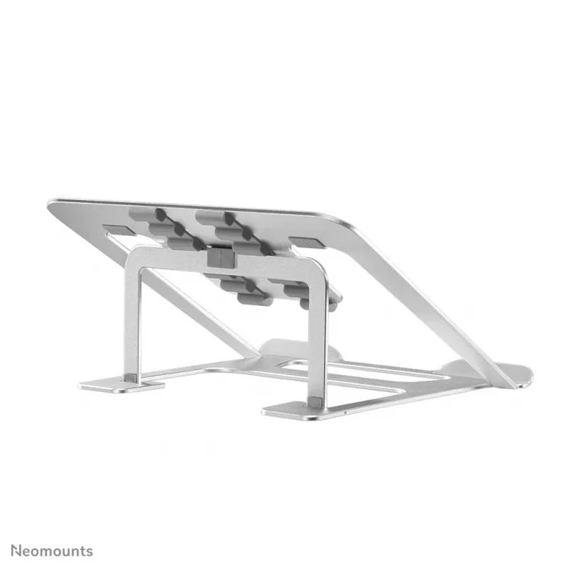 Neomounts NSLS085SILVER laptopstandaard 10–17 inch – opvouwbaar – compact – universeel