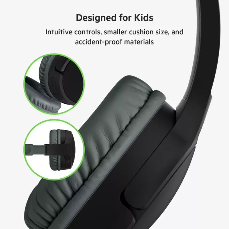 BELKIN headset Kids - Soundform Kids - stereo - zwart