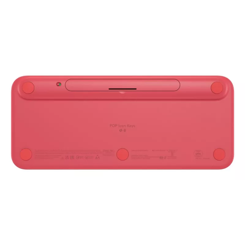 LOGITECH draadloos toetsenbord - Pop Icon Keys - roze & off white Qwerty UK
