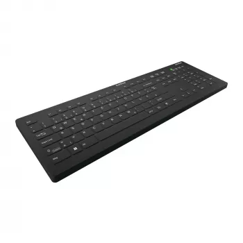 Contour Design Active Key Contour QuickClean medisch toetsenbord afneembare afdekking volledig formaat draadloos zwart DE C8112