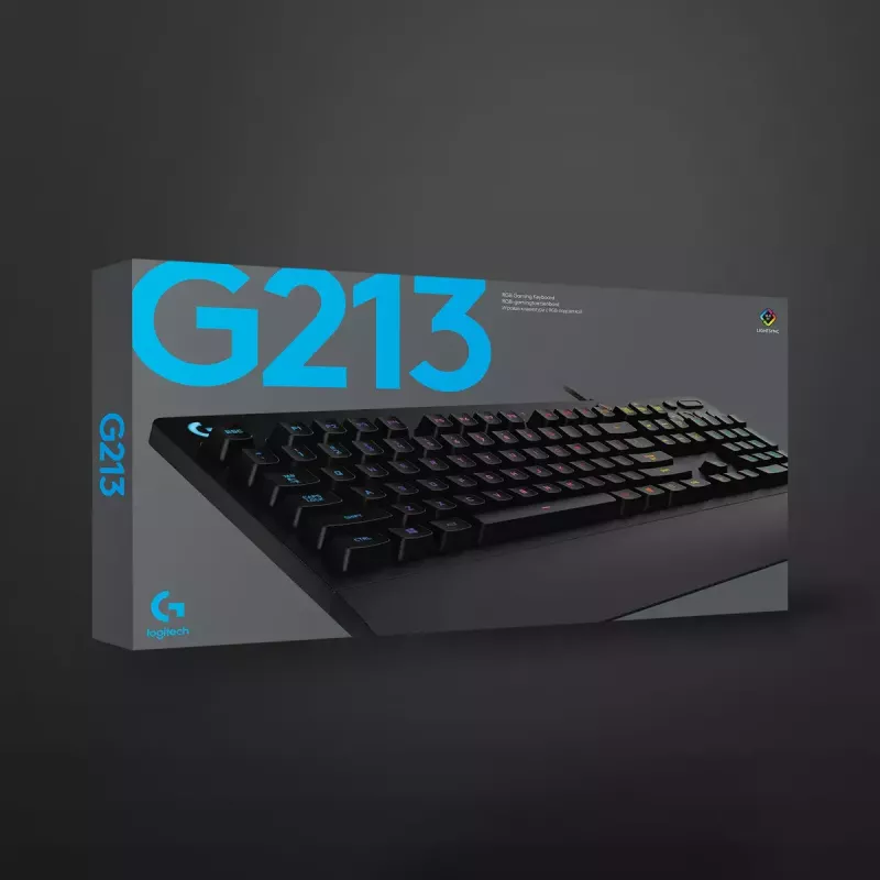 Gaming-toetsenbord Logitech G G213 Prodigy full-size RGB LED bedraad