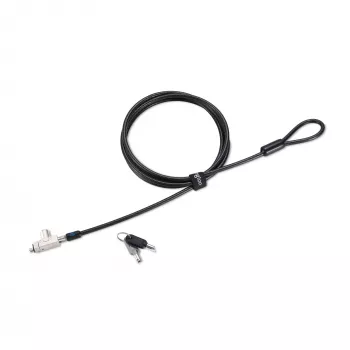 Kensington slank N17 2.0 Keyed laptopbeveiliging voor wigvormige sleuven - Master Keyed