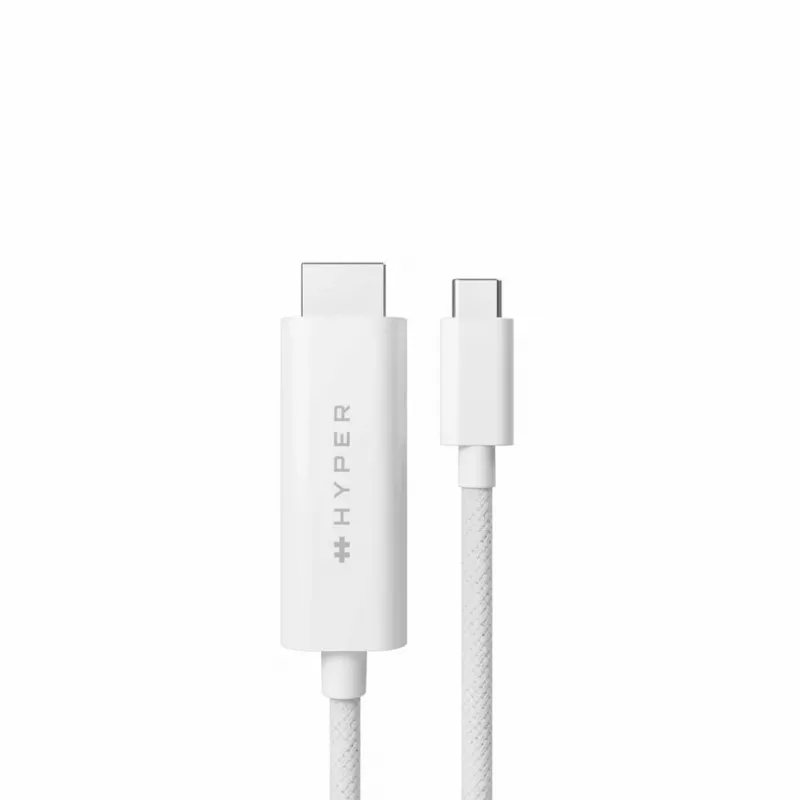 TARGUS Hyper 4K USB-C naar HDMI-kabel - wit