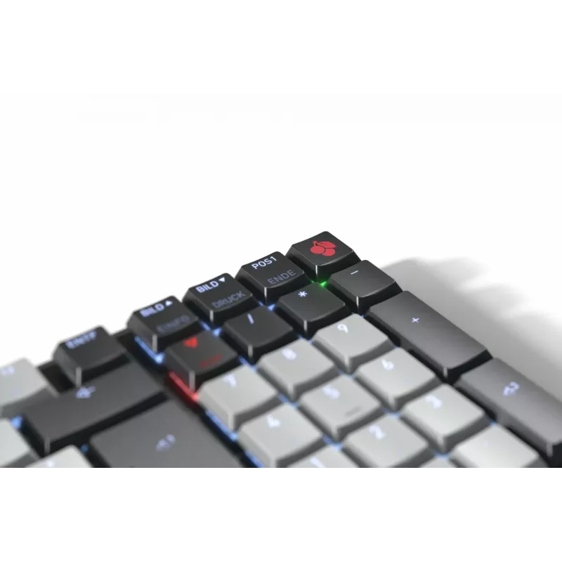CHERRY KW 550 MX LP toetsenbord thuis/kantoor USB + Bluetooth QWERTZ Duits zwart