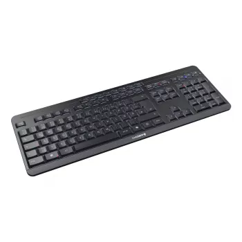 CHERRY Stream Ultimate toetsenbord thuis/kantoor USB + RF draadloos + Bluetooth QWERTZ Duits zwart