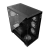 XPG INVADER X mid-tower zwart, midi tower, pc, zwart, ATX, micro ATX, Mini-ITX, SPCC, 17,5 cm