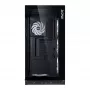 XPG Invader X BTF Midi Tower pc-behuizing, ATX/Micro-ATX/Mini-ITX, gehard glas, 5 ARGB-ventilatoren van 120 mm, USB-C, zonder voeding, zwart