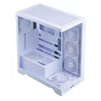 XPG INVADER X BTF MID-TOWER behuizing wit, midi tower, pc, wit, ATX, micro ATX, Mini-ATX, SPCC, gehard glas, 17,5 cm