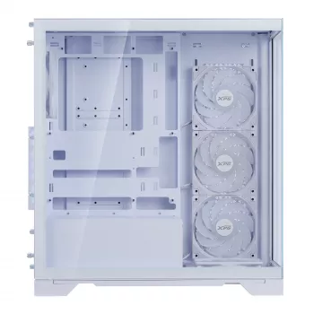 XPG INVADER X BTF MID-TOWER behuizing wit, midi tower, pc, wit, ATX, micro ATX, Mini-ATX, SPCC, gehard glas, 17,5 cm