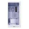 XPG Invader X BTF Midi Tower pc-behuizing, ATX/Micro-ATX/Mini-ITX, transparant zijpaneel, 5 ARGB-ventilatoren van 120 mm, USB-C, zonder voeding, wit