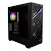 XPG STARKER AIR BTF mid-tower zwart, midi tower, pc, zwart, ATX, EATX, micro ATX, Mini-ITX, SPCC, gehard glas, gaming