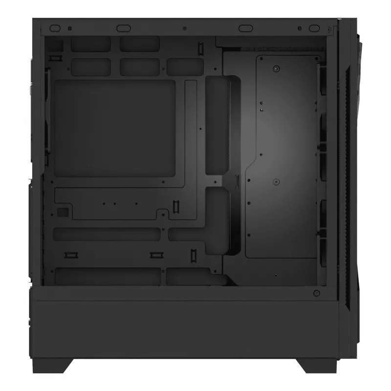 XPG STARKER AIR BTF mid-tower zwart, midi tower, pc, zwart, ATX, EATX, micro ATX, Mini-ITX, SPCC, gehard glas, gaming