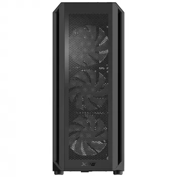 XPG VALOR AIR PLUS MID-TOWER behuizing zwart, midi tower, pc, zwart, ATX, micro ATX, Mini-ITX, SPCC, 16 cm