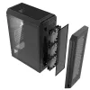 XPG VALOR AIR PLUS MID-TOWER behuizing zwart, midi tower, pc, zwart, ATX, micro ATX, Mini-ITX, SPCC, 16 cm