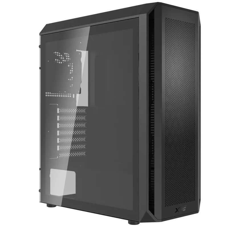 XPG VALOR AIR PLUS MID-TOWER behuizing zwart, midi tower, pc, zwart, ATX, micro ATX, Mini-ITX, SPCC, 16 cm